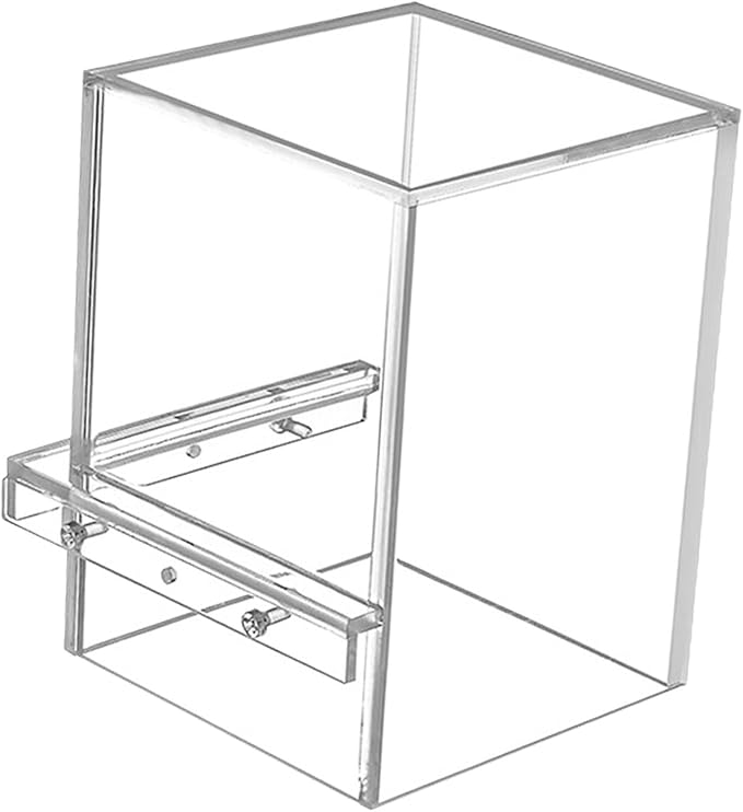 Negative Pressure Fish Tank Small Fish Breeding Box Portable Acrylic Fish Tank Aquarium Tank for Dorm Batnroom Tabletop Home