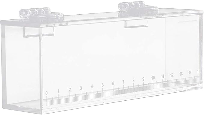 Fish Watching Case - Acrylic Hatchery Incubator & Observation Box for Small Fish Breeding Tanks, Photo Box, L
