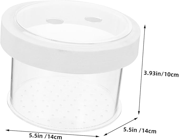 Acrylic Fish Isolation Box for Shrimp and Fry Breeding Separator Tank for Freshwater and Aquariums Easy to Observe and Install Breeding Container