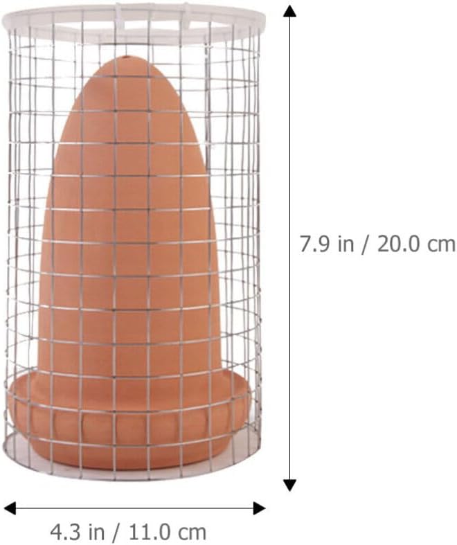 Yardwe Discus Breeding Cone Discus Fish Breeding Cone Discus Angelfish Fish Breeding Cones Cave, Spawning Slates Ceramic Spawning Breed Cone for Aquarium Landscape Fish Tank