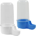 Uenhoy 2 Pcs Bird Feeder Plastic Parrot Drinker Water Feeder Bird Food Dispenser for Cage Watering Supplies for Parrot, Parakeets, Budgie, Lovebirds, 200ml/6.76 fl oz