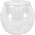 Desktop Micro Landscape Fish Bowl with Hydroponic Planter Basket, Plastic Betta Terrarium Bowl for Home Table Aquarium Accessories, Medium 110c Ecological Bottle