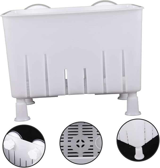 Housoutil 1set Aquarium Tortoise Isolation Box Lightweight Portable Fish Breeding Container Cups for Safe Separation of Fish and Turtles Tanks