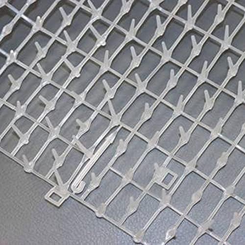 Household Garden Prickle Strip Anti Cat Dog Repellent Deterrent Spike Mat Garden Flower Plant-Black