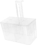 Kisangel Fish Breeding Style Incubator Tank for Tropical Fish Pe Material Aquarium Fry Isolation to Install