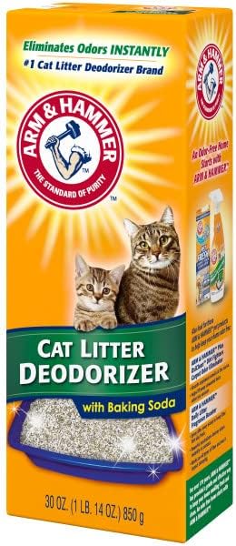 ARM & Hammer Cat Litter Deodorizer-Super Size Pack-30 oz Pack of 4