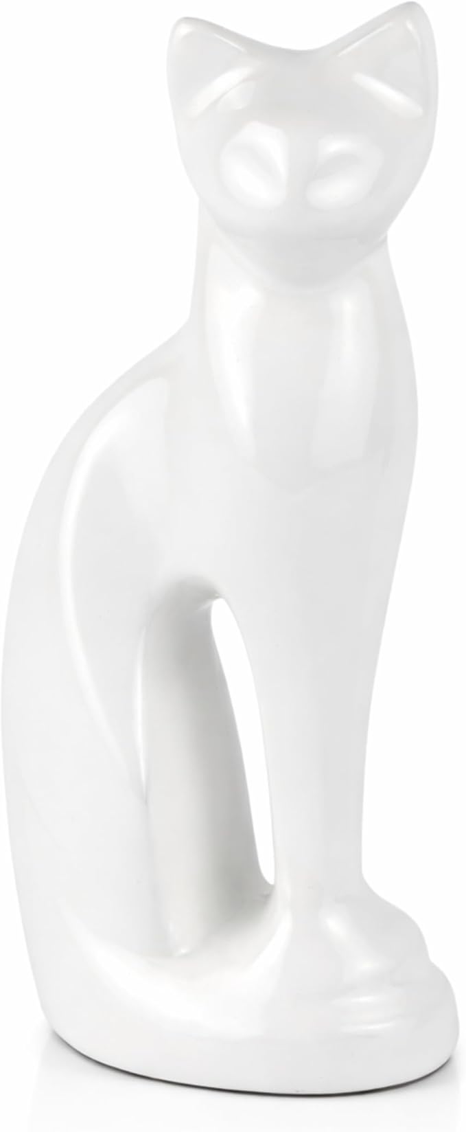 Cat Urns for Ashes - Pet Memorial Cat Urn Cat Memorial Gift, Pet Urn for Cat Ashes Keepsake Pet urns for Cats Ashes, Pet Ashes Urn, Pet Cremation Urn (White)