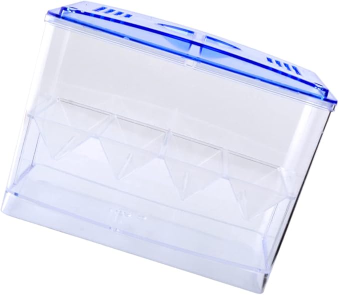 1PC Freestanding Small Fish Breeding Isolation Box Transparent Self Floating Hatching Tank for Safe Juvenile Fish Care Easy to Clean and Observe No Gap Design