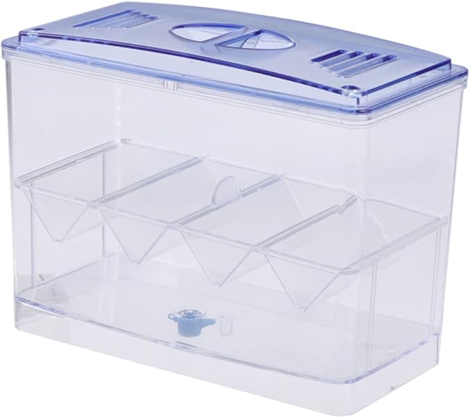 SUPVOX Transparent Functional Small Fish Breeding Tank Betta Hatchery Box for Safe Aquarium Isolation and Enhanced Survival Rate of Fish