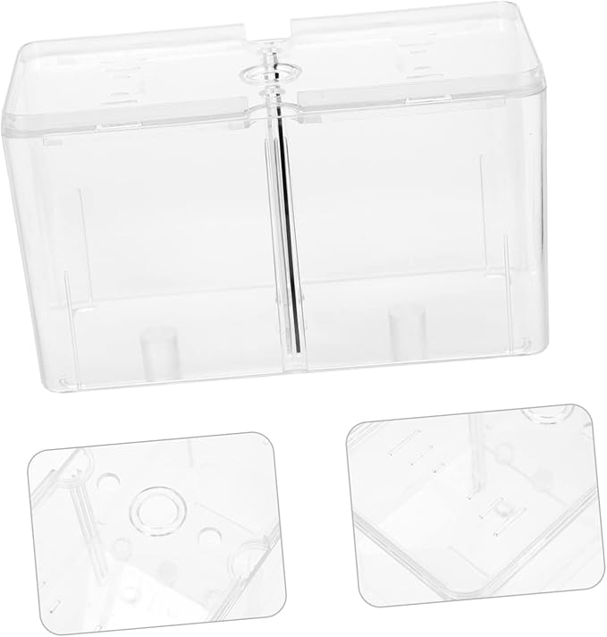 Acrylic Fish Breeding Box for Betta and Fish Breeding Tank Isolation Features for Hatching Aquariums Easy to Clean and Maintain