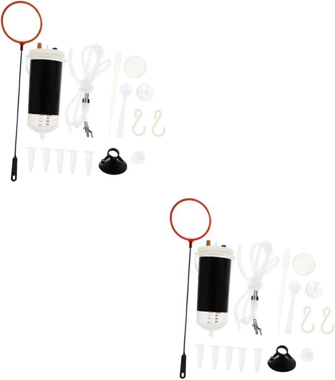 FRCOLOR 2 Sets Incubator Artemia Shrimp Brine Shrimp Hatchery Breeding Tanks for Fish Vessel Tools Artemia Eggs Hatchery Fish Fish Tank Aquarium Plastic Eggs