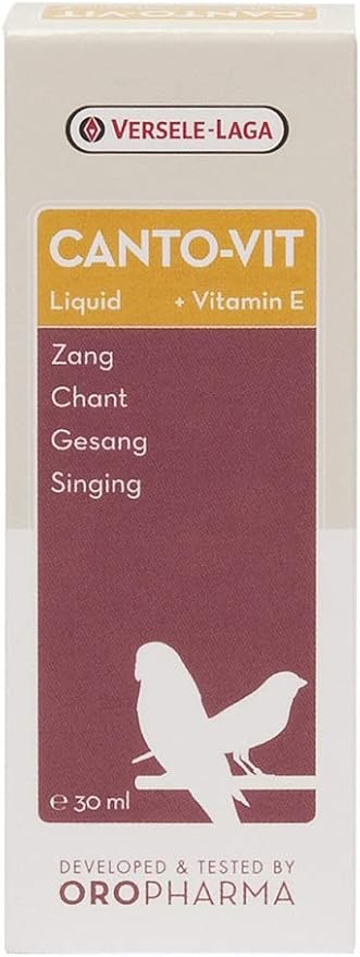 Versele Laga Canto-VIT Liquid Suppliment 30 ml (Vitamins) Cage Birds