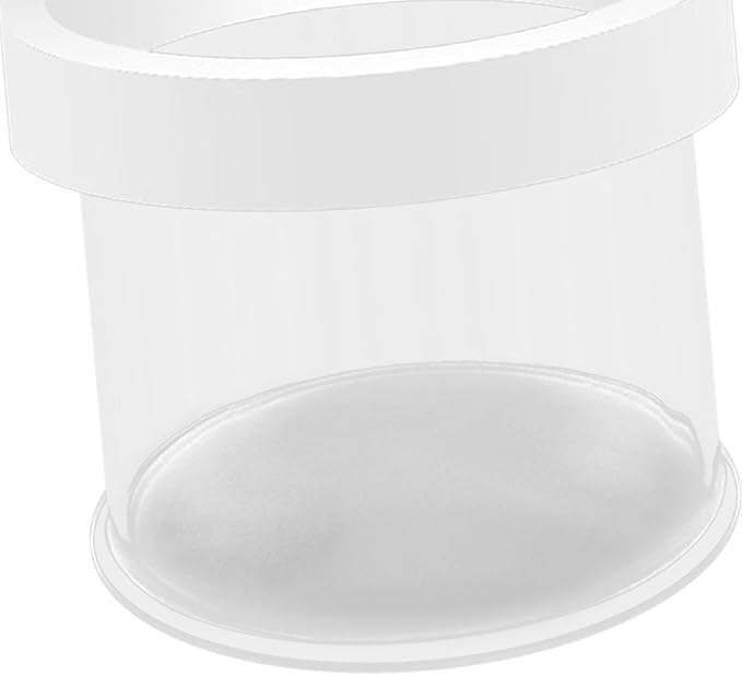 Fish Breeder Box Fish Tank Hatchery Floating Acrylic Transparent Fine Mesh Bottom Isolation Box Incubator for Baby Fish Betta, 8cmx10cm