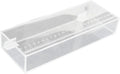 Aquarium Fish Isolation Box Portable Reusable Clear Acrylic Box with Scale Mini Aquariums Fish Breeding Tanks, 25x4.4x9cm
