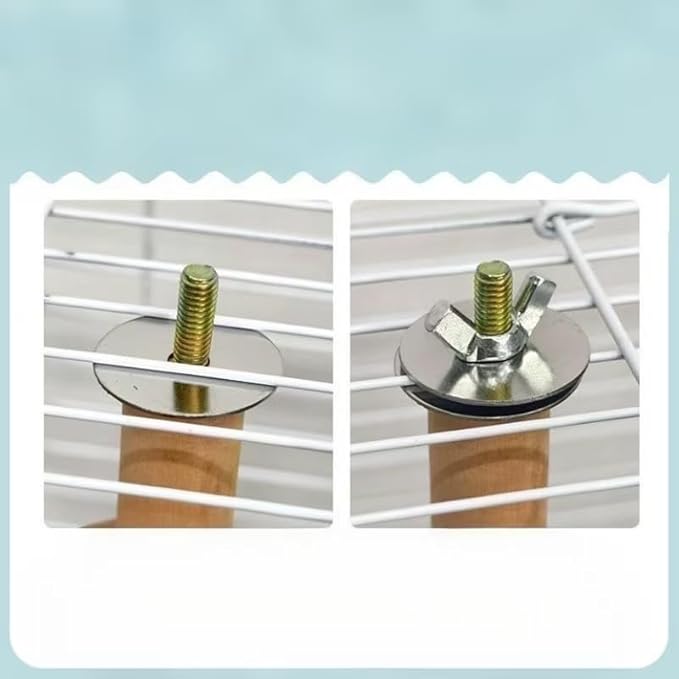 Parrot Spinner Toy，Rotating windmillself Fun Toy Grinds Teeth, Puzzle Aerial Stand Suitable for Small and Medium-Sized Parrots Such as Xuanfeng, Mudan, and Tiger Skin