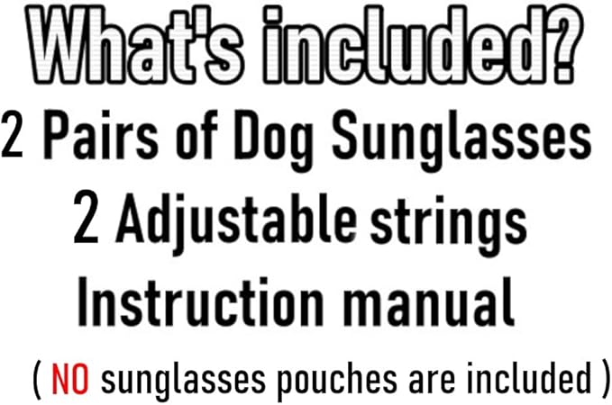 G001 Dog Cat Pet Costume Prop Round Sunglasses Medium Breeds 20-40 lbs (Black + Black)