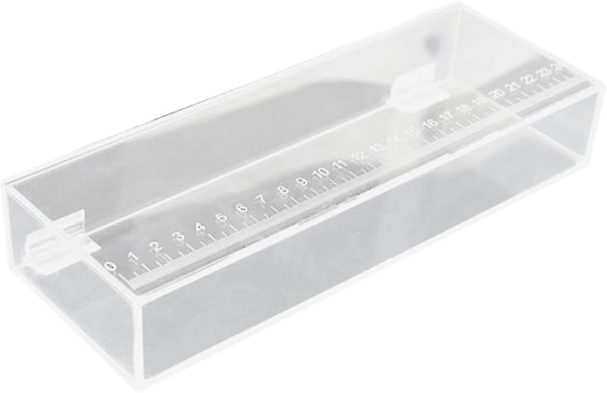 Fish Breeding Tanks Fish Isolation Box Acrylic Hatchery Incubator Portable Case Aquarium Fish Viewing Box Fishing Photo Box, 25x4.4x9cm