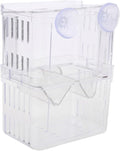 Aquarium Breeder Box for Fish for Tank Breeding Incubator Small Fish Hatchery Double-Layer Separation for Tank for Injur