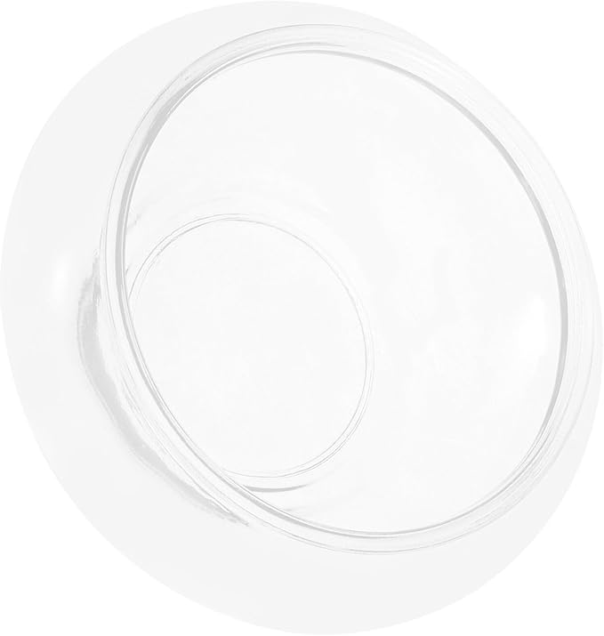 SUPVOX Glass Fish Bowl Round Aquarium Planter 5.90In Clear Hydroponic Vase Terrarium Container for Home Wedding Office Decor
