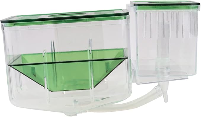 Aquarium Breeding Tank Transparent Acrylic Isolation Box for Fish Fry Protection and Nursery Self Guided Incubator Fish Tank Breeder Case for Home Aquariums Prevent and Survival