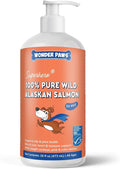 Premium Wild Alaskan Salmon Oil for Dogs – MSC Certified Wild Alaskan Fish Oil for Skin & Coat, Hip & Joints, Allergies & Itchy Skin- Omega 3 Fish Oil for Dogs with Sockeye Salmon Oil (16oz)