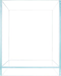 Nano Tall Rimless Aquarium Low Iron Frameless Fish Tank, Extra Clear with Floating Air Style, for Aquariums or Terrariums