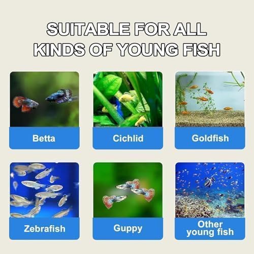 Premium Brine Shrimp Eggs – High Hatch Rate Artemia Cysts for Fish Fry, Reef & Aquarium Fish – Clean, Reliable Live Fish Food (0.7oz)