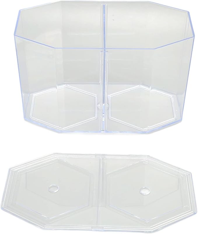 Aquarium Fish Breeder Isolation Box - Multipurpose Transparent Octagonal Acrylic Hatching Incubator for Breeding