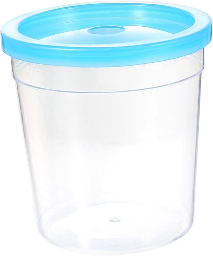 Mini Turtle Tank and Betta Fish Feeding Box Transparent Insect Cup for Reptiles Crested Gecko Food Container Ideal for Jellyfish and Small