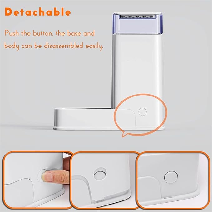 Automatic Pet Feeders Automatic Dog Food and Water Dispenser Water Dispenser for Dogs Gravity Water Dispenser Cat Feeders Automatic Cat Food Dog Water and Food Dispenser Gravity Pet Water Dispenser