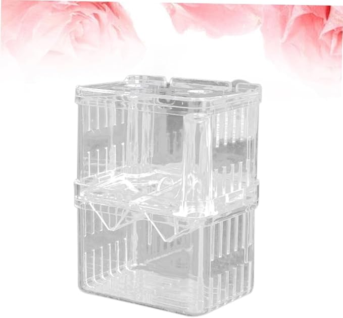 BESPORTBLE Fancy Guppies Live Fish Incubation Box Fish Breeding Tank for Hatchery Safe Easy to Clean