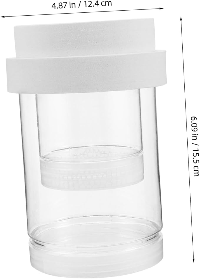 1 Set Fish Breeder Box: Fish Tank Breeding Isolation Box Plastic - Floating Hatchery Incubator for Guppy Betta Shrimps - Aquarium Divider