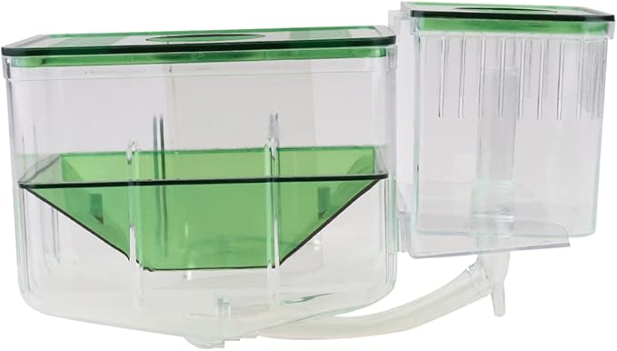 Self-Guided Fish Breeding Tank Isolation Feature Transparent Hatching Box for Fry and Newborn Fish