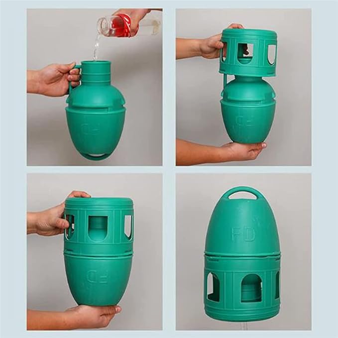 Pigeon Drinker Pigeon Water Dispenser Plastic Drinker Bird Water Pot Container Water Automatic Feeders Supplies 5L
