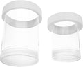 BESPORTBLE Aquarium Fish Breeding Box Floating Hatchery Incubator with Fine and Coarse Mesh Nets White Set for Guppy Betta Shrimp Nursery and Isolation in Fish Tanks