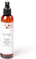 Eye Envy Beard Stain Remover Spray for Dogs/Cats. 100% Natural, Safe. Remove Stains from Drooling, Saliva, Food, Runoff from Tearing. Treats The Cause. Removes Odors. Keeps Dog Beards Clean. 8oz