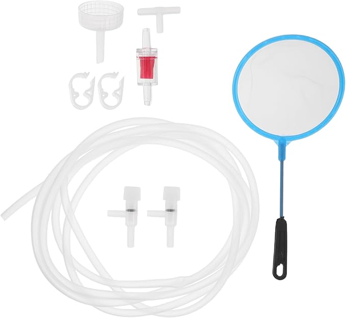 Generic 1 Set Brine Shrimp Hatchery Kit: DIY Incubators with Check Valve Soda Bottle Cap for Aquarium Fish Breeding Accessories Hatching Supplies