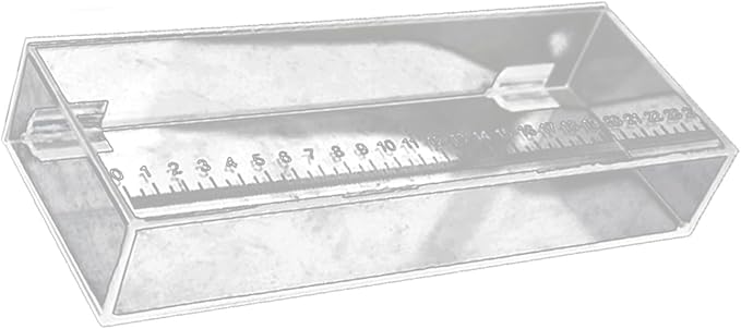 Acrylic Fish Viewing Box Multifunctional Fish Breeding Case for Aquarium and Hatchery with Clear Scale for Observation