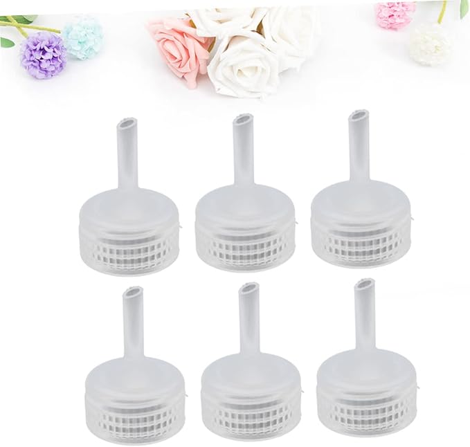 DOITOOL 150pcs Shrimp Egg Hatching Cap Incubator for Aquarium Fish Tank Plastic Tool for Shrimp Breeding Easy to Install Beverage Bottles