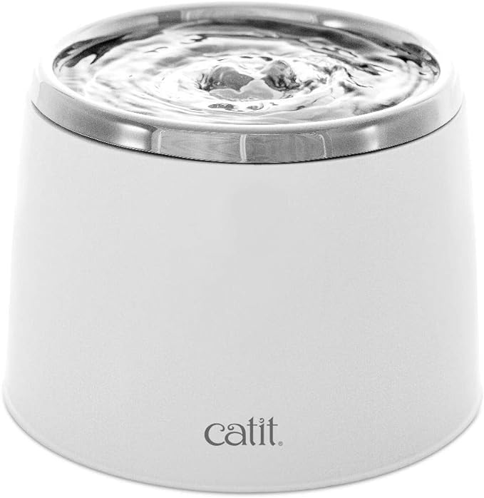 Catit Fresh & Clear Stainless Steel Cat Water Fountain, 50023