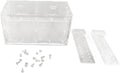 Fish Breeding Isolation Box | Transparent Mesh Side Aquarium Incubator | Guard Small Fish/Eggs | Acrylic Lid & Adjustable Hook | for Fish Tank Hatching (20 * 10 * 11CM)