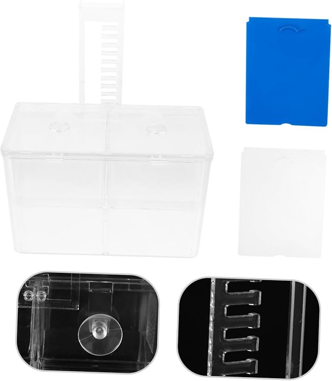 TOYANDONA Aquarium Breeding Isolation Box Hanging Fish Hatchery Cup Transparent Fish Fry Breeder Box for Safe Hatching Lightweight and Portable Design