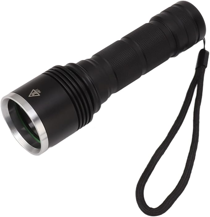 365nm UV Flashlight, 5800mAh Practical Rechargeable USB Black Light Pet Urine Detector for Oil Leak for Fluorescence Detection
