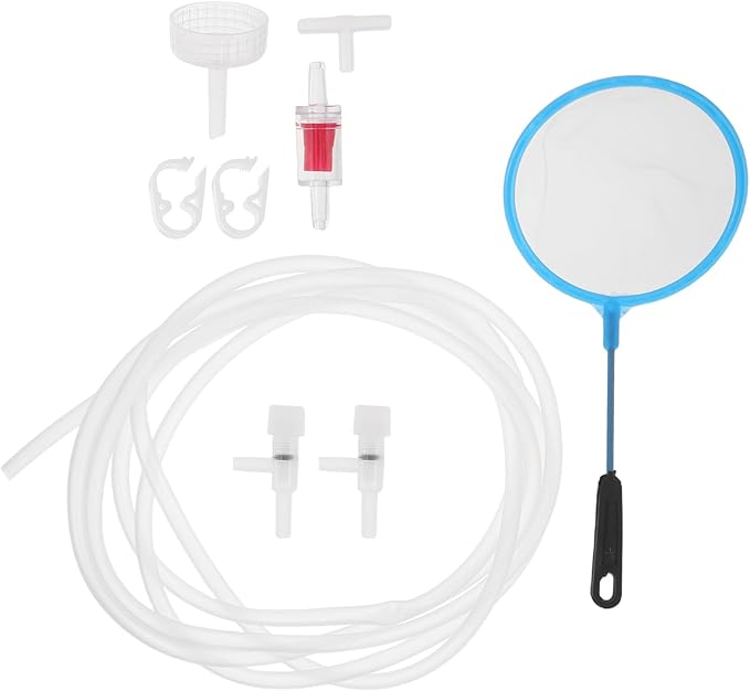Generic 1 Set Shrimp Incubation Kit - DIY Reusable Hatching Bottle System - Portable Brine Fish Hatchery Bottle Cap Accessories for Fish Tank Raising Tool Beginners