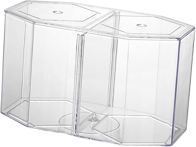 TOYANDONA Professional Isolation Box for Betta Fish Multi-Function Transparent Breeding Tank for Juvenile Fish Safety Household Incubation Aquarium Supply
