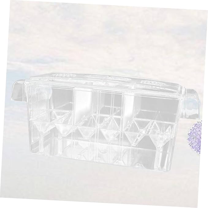 Homoyoyo Aquarium Breeding Tank Acrylic Isolation Box Fish Hatchery Incubator for Fish Tank Spawning and Nursery Use