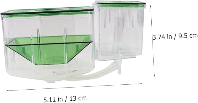 VICASKY Self-Guided Isolated Breeding Tank for Fish Incubator Box to Protect Fry and Pregnant Fish for Aquariums and Home Tanks