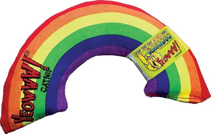 Yeowww! Catnip Toy, Rainbow, Organic, Made in the USA