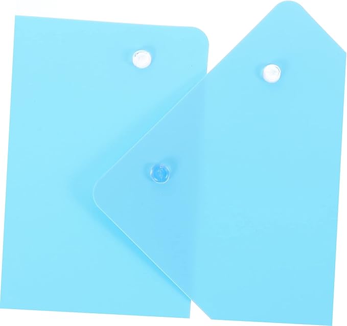 Healifty 2Pcs Fish Breeding with Suction Cup Large Smooth Surface Spawning Plate for Angelfish Breeding Tank Hatchery