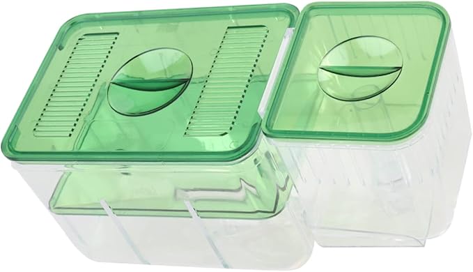 SUPVOX Self Guided Aquarium Breeding Tank Fish Hatching Isolation Box for Improved Survival Rates Transparent Design for Easy Observation Protects Newborns Sick Fish from